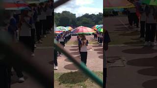 Lekshmikuttis Sports Day splasher 🌂🏆 Umbrella dance anujaanju sportsday centralstaduim sports [upl. by Akoek861]