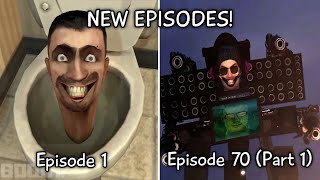 Skibidi Toilet 1  70 Part 1 All Episodes 60 FPS REMASTERED Astro Toilet Killed DJ Episode 77 [upl. by Omsare]