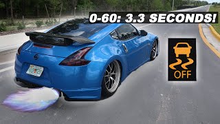 How To Launch An AUTOMATIC 370z The Fastest Way Possible [upl. by Babcock]