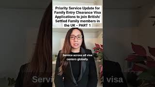 Priority Service Update for UK Spouse Visa Entry Clearance Applications to the UK  Part 1 [upl. by Assirrec]