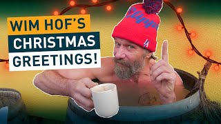 Christmas greetings from Wim Hof the ‘Ice Man’ [upl. by Namyw]