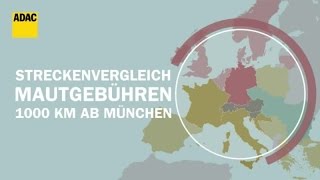 Mautgebühren in Europa [upl. by Nnahsal]