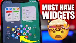 10 Best iPhone WIDGETS  You Must Have [upl. by Inah827]