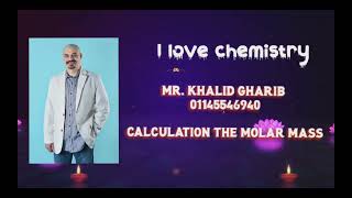 Calculation the molar mass [upl. by Florry]