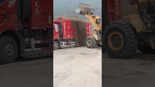 Part No 348  loaded unload  heavy vehicle Chinese loaded trucks loaded [upl. by Flight145]