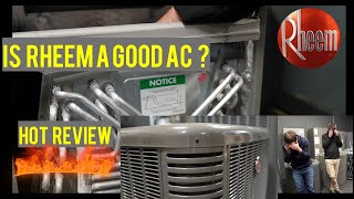 Know before you buy Rheem RUUD Air Conditioning System Review Model RA14AZ and RH1PZ [upl. by Nisa]