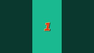 1 Second Countdown Timer ⏰  Bright green screen and huge numbers countdowntimer [upl. by Einneg]