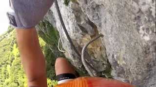 Via Ferrata de la Dent du Chat [upl. by Bainter]