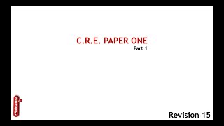 cre paper 1  cre part 1 revision 15  cre questions and answers  kcse revision [upl. by Dnomed]