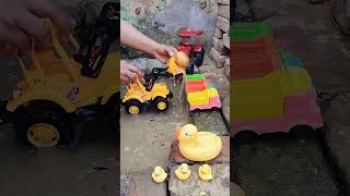 Tractor starting automobile jcb machine toycar automobile toys toyvihicles funny [upl. by Ario]