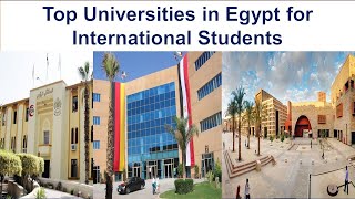 TOP UNIVERSITIES IN EGYPT FOR INTERNATIONAL STUDENTS [upl. by Elaweda598]