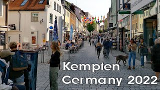 Kempten Germany travel guide 2022  walk in the citywalking tour [upl. by Onairotciv]