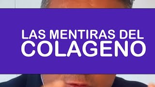 MENTIRAS 🔰MITOS DEL COLAGENO [upl. by Sivel]