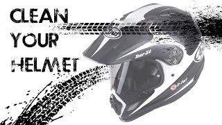 Arai TourX4  Clean your helmet [upl. by Aniratac750]