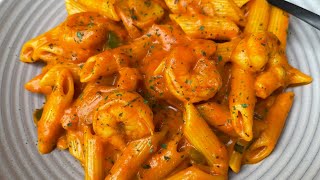 Pasta scampi diabolique makkelijk snel en smeuïg [upl. by Lebiralc744]