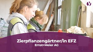 Lehrstelle als Zierpflanzengärtnerin EFZ bei der Ernst Meier AG [upl. by Adamik487]