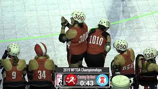 Texas vs Philly  2019 International WFTDA Championships Game 1 [upl. by Pearce733]