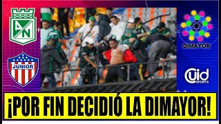 ¡ÚLTIMA HORA JUNIOR  DIMAYOR ANUNCIA DECISIÓN SOBRE PARTIDO ANTE NACIONAL  TODOS LOS DETALLES [upl. by Naujit889]