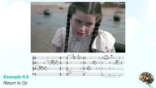 CH6 EX5 Film Music Cognition to Interpretation  Return to Oz [upl. by Enoved]