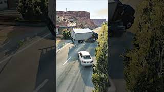 Realistic Highway Car Crashes  85 beamngdrive automobile carcrashes beamng crash beamngcrashe [upl. by O'Malley]