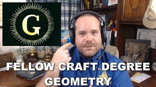 Fellow Craft Degree  Geometry [upl. by Sibelle]