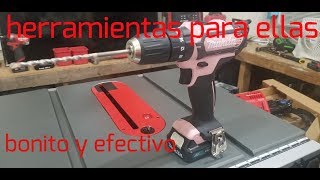 Makita HP331D rotomartillo atornillador inalámbrico cxt de 12 volts edición especial color rosa [upl. by Brill]