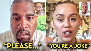 Kanye West BEGS Miley Cyrus To Seduce Pete Davidson To Make Kim Kardashian Mad [upl. by Ardried]