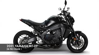 Two Brothers Racing  Yamaha MT09 dB Pro FullSystem 2021 [upl. by Ayouqes]