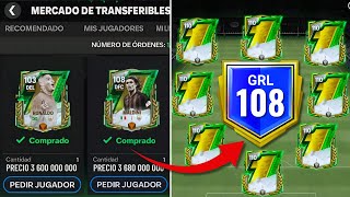 ✅¡Creamos el Mejor Equipo de FULL ÍCONOS en FC Mobile [upl. by Arriat]