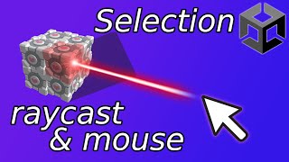 How to Raycast using mouse  UnityIn60Sec [upl. by Sasnak950]