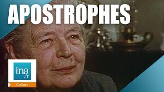 Apostrophes  Marguerite Yourcenar quotMémoires dHadrienquot  Archive INA [upl. by Norval767]