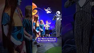 Jack amp Sally Meet at Disneys Magic Kingdom during MNSSHP [upl. by Asena499]