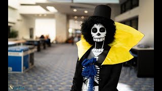 One Piece Soul King Brook Cosplay Interview [upl. by Eidnil]