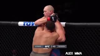 tai tuivasa vs stefan struve highlights [upl. by Arodal720]