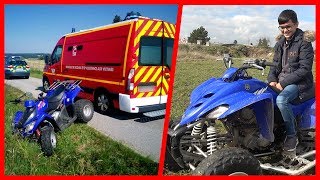 UN ABONNÉ DE 9 ANS FAIT UN ACCIDENT AVEC MON QUAD 🚑 [upl. by Brennan]