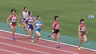 2016 岩手県陸上競技選手権大会 1部女子800メートル決勝 [upl. by Sairahcaz]