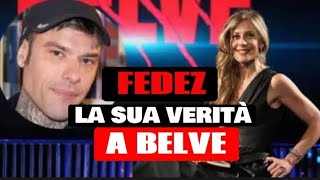 Fedez racconta la fine dell’amore con Chiara Ferragni a Francesca Fagnani a Belve [upl. by Bryna822]