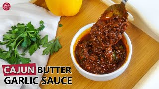 CAJUN GARLIC BUTTER SAUCE RECIPE  HOW TO MAKE CAJUN GARLIC BUTTER SAUCE FOR SEAFOOD  HINZ COOKING [upl. by Harwin]