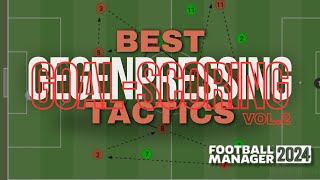 Crazy Gegenpressing and Goal Scoring Tactics In Football Manager 2024 Vol 2 [upl. by Litha411]