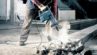 Bosch 11316EVS SDS Max Demolition Hammer Power and Precision in Action [upl. by Yoshiko]