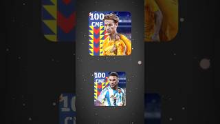 Top 6 cards in Leo Messi edition 2025 efootball2025 legendarycards pack foryou leomessi [upl. by Lseil108]