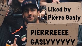 Daniel Ricciardo shouting Pierre Gasly for nearly 30 seconds straight [upl. by Batish]