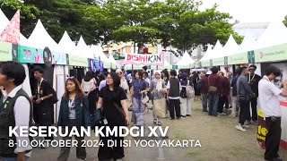 Keseruan KMDGI XV di ISI Yogyakarta [upl. by Ijat]