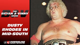 Dusty Rhodes 1981 in MidSouth  Bryan amp Vinny Show [upl. by Onaimad]