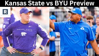 Kansas State vs BYU Game Preview  College Football Game Predictions [upl. by Ssilb984]