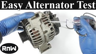 How to Test an Alternator  Plus How an Alternator Works [upl. by Eclud]