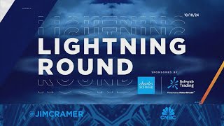 Lightning Round Buy Robinhood says Jim Cramer [upl. by Shaina]