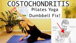 Chest Tightness Pain and Weakness Costochondritis Pilates Progression Fix [upl. by Oleic460]