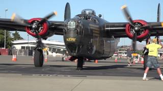 B24 B17 B25 P51 Collings Foundation Livermore California 2015 [upl. by Eniamrahs669]