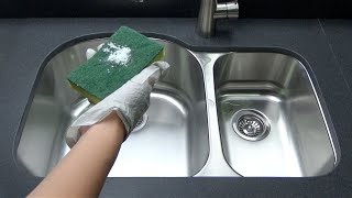 How to maintain your stainless steel sink [upl. by Elraet]